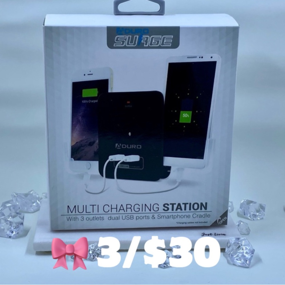🎀 Surge Multi Charging Station